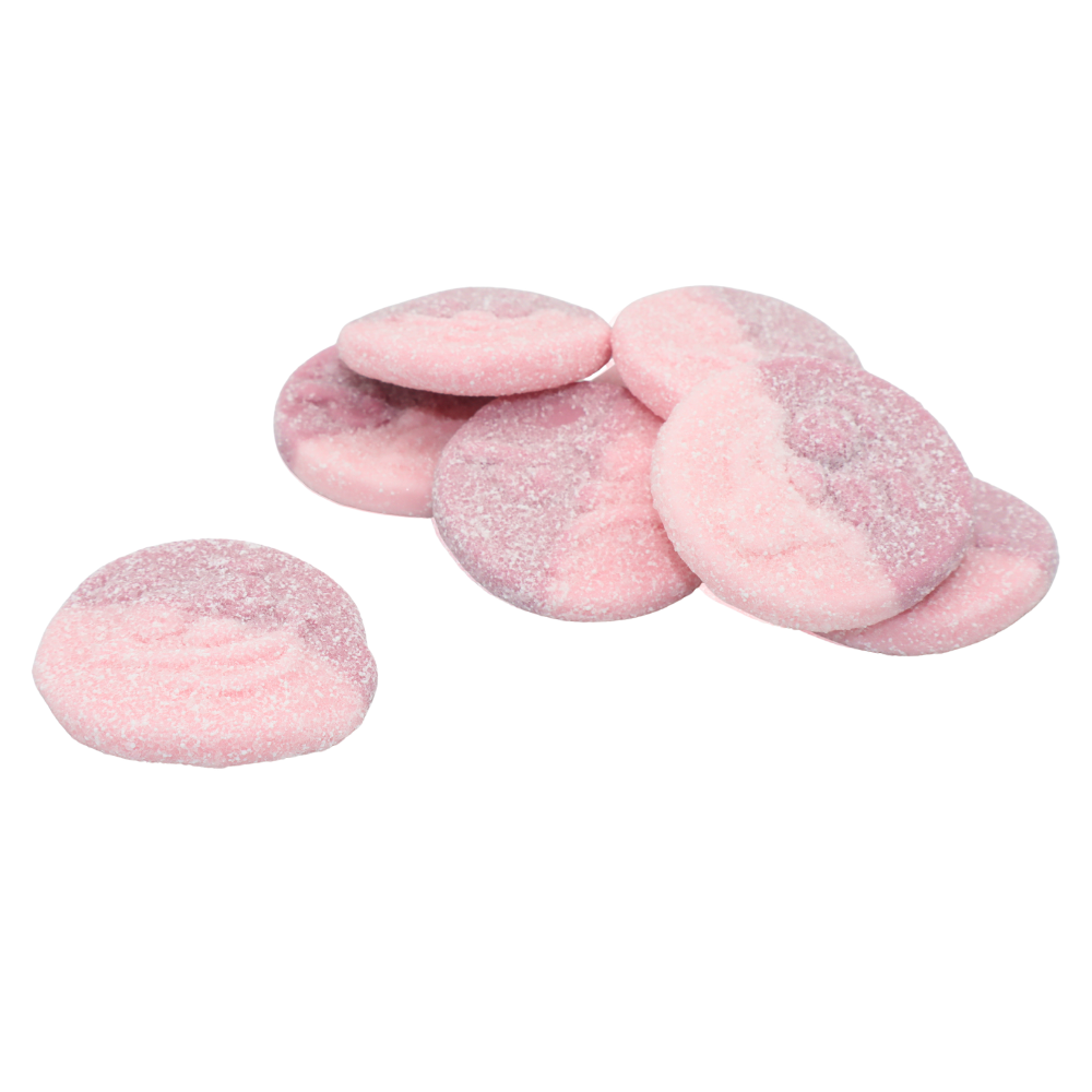 Sour Cherry and Strawberry Smileys