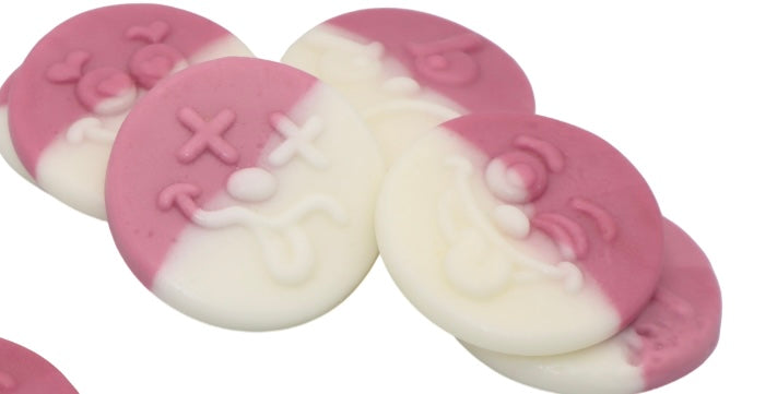 Kingsway Vanilla and Raspberry Smileys