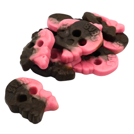 BUBS Raspberry Liqorice Skulls Tasty salty